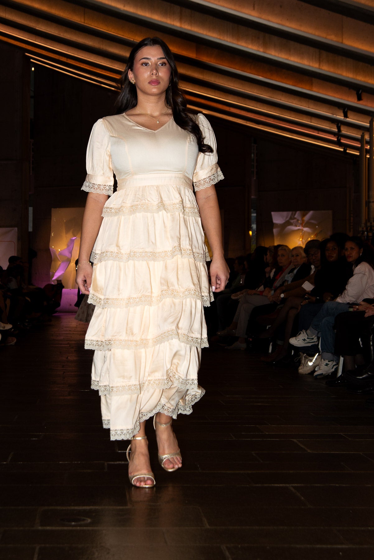 Honningblomst maxi kjole