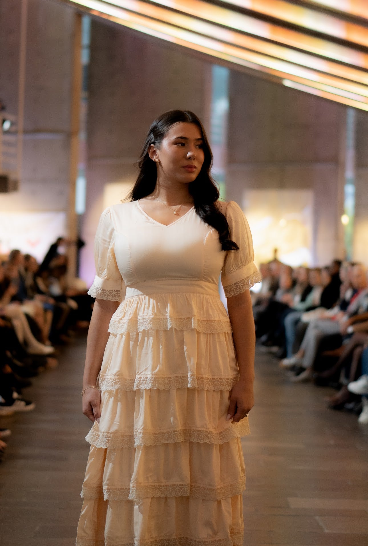 Honningblomst maxi kjole