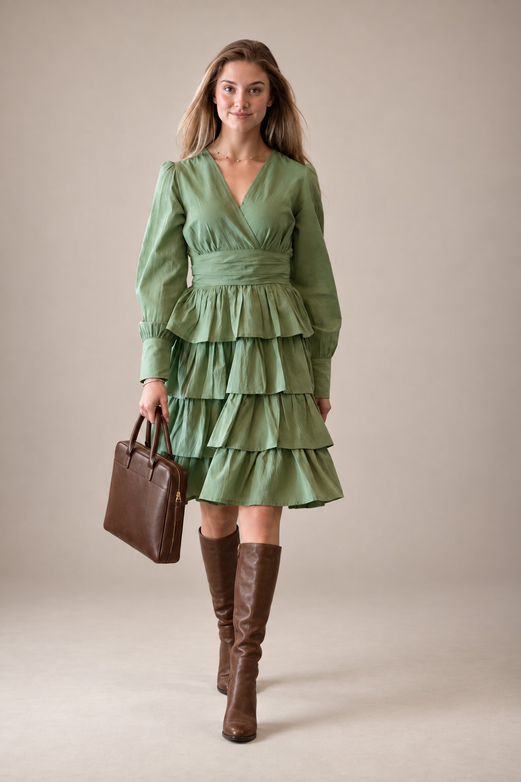 Diya kjole i 100% økologisk bomull
